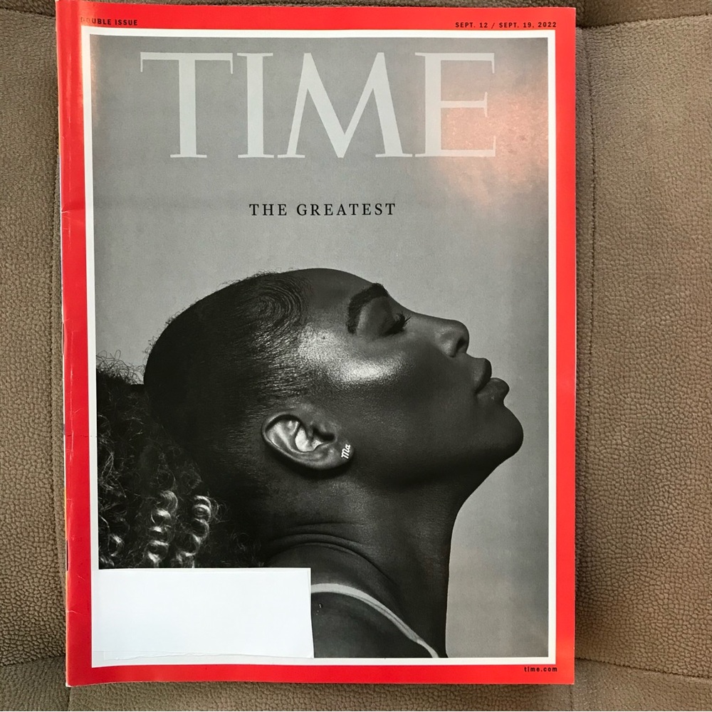 TIME Magazine special edition Serena Williams - The Greatest 2022